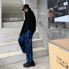 Houzhou Y2K Rozjaśniający Szerokie spodnie do nóg Kobiety Oversize Harajuku Hippie Streetwear Koreański Mody Spodnie dla Kobiet Estetyczne 210925