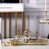 Bath Accessoire Set Europese Crystal Douche Accessoires Zeepdispenser Vintage Koper Ambachten Badkamer Wasgereedschap Vergulde Benodigdheden