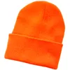 Solid Unisex Beanie Jesień Woela Zimowa Mieszanki Miękkie Ciepłe Dzianiny Czapka Mężczyźni Kobiety Skullcap Kapelusze Gorro Czapki Narciarskie Czapki