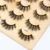 10 paar wimpers natuurlijke lange 3d wimpers strip dikke dramatische valse wimper faux cils make-up piekerige voor schoonheid