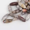 Full Strands Natural Marine Agates Nugget Loose Beads Pendant,Agates Gems Stone Oval Bracelets Women Jewelry EF-CT-323AMFJ