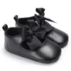 Wonbo 0-18M Maluch Dziewczynka Miękkie Pu Księżniczki Buty Bown Bandaż Prewalker Nowy Born Baby Buty 2253 V2