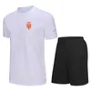 Asociación Deportiva de Mónaco Entrenamiento de fútbol para hombre Chándales Jersey Camiseta de fútbol de manga corta de secado rápido Logotipo personalizado Al aire libre T S221l