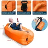 Utomhuskuddar Camping Uppblåsbara Soffa Lazy Bag Portable Folding Sleeping Air Bed Lounger Trending Adult Beach Lounge Stol