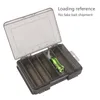 Portable Fishing Tackle Boxes Professional Double Sided Gear Lure Large Capacity Storage Case Sub-bait Box Plastic Accessories