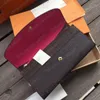 Women leather wallet lady ladies long Coin purse fashion single zipper pocke Card Holders woman 9 colors with orange box Serial co216y