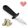 Oyster Knife Professionell Oyster Open Hand Artifact Rostfritt Stål Manuell Fan Shell Seafood Grill Tool Sea Frakt KKB7866