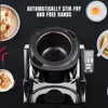220V 3200W 6L Commercial automatic drum frying machine Intelligent drum-type food cooking machines
