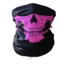 Decorazione per feste Festival Scheletro Maschera teschio Ghetta per il collo Motocicletta per esterni Gators Warmer Fantasma Mezza faccia Sciarpa Bandana Halloween HY1