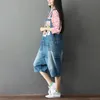 Summer Casual Harajuku Hippie Boho Harem Pantalones Overalls Playsuits Jump Suits Loose Denim Jeans Pants For Women Trousers Women's Ju