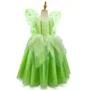 Girl's Dresses Baby Girl Halloween Costume Kids Dress Up Wonderful Fairy Princess With Wings Children Birthday Party Costumes