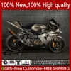 OEM-Karosserie für KAWASAKI NINJA ZX636 ZX 6R 6 R 600CC ZX-6R 05-06 Karosserie 7No.193 ZX600 ZX 636 ZX-600 ZX6R 05 06 ZX-636 600 CC ZX600C 2005 2006 Moto-Verkleidungsset glänzend grau