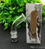 510 810 Long Holder Glass Stainless steel drip tip Clear Rainbow For TFV4 TFV8