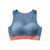 Reggiseno di protezione stabile antiurto Assorbimento d'acqua Traspirazione Ventilazione Biancheria intima fresca Elastico Confortevole Reggiseno ad asciugatura rapida 211116