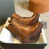 2021 Moda Cowhide Casual Botas Mulheres Desenhador Zíper Sapatos de Neve Sapatos Ao Ar Livre Botas Martin antiderrapante Fábrica Respirável Preço 36021