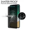 Protecteur d'écran en verre trempé anti-espion de confidentialité pour iPhone 12 11 Pro Max XR XS X 6 7 8 Plus avec emballage de vente au détail