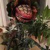 Trädgårdsdekorationer Piranha Flower Movie Prop Yard Resin Ornaments Dekoreracion Dekoration Halloween Horror Little of Jardineria Shop