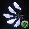Outdoor Indoor Acrylic Bird Shape String Light 5 LED Waterproof Battery Case Solar USB Powered Lamp for Home Garden Q0811