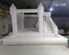 Aluguel inflável branco azul rosa bounce house bouncer castles slide wedding salto salto no castelo com poço de bola para