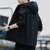 2021 Mens Jackor Mode Shirt Coat Höst Topp Knapp Krav Kläder Långärmad Casual Shirts Man
