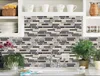 Art3d 30x30cm 3D Wall Stickers Self-adhesive Water Proof Peel and Stick Backsplash Tile for Kitchen Bathroom , Wallpapers(10-Piece)