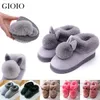 2021 New Fashion Winter Cotton Slippers Rabbit Ear Home Indoor Slippers Winter Warm Womens Shoes Cute Plus Plush sandals Y1120
