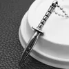 Hip Hop Dagger Sword Knife Blade Stainless Steel Pendant Necklace For Men Women Jewlery Gift Necklaces8130659