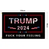 Trump Rosa 2024 Flagga F Biden Flaggor 3x5 Ft Gör Amerika Bra igen runt kanten med två mässingsknapphål Trump för kvinnor - 4 mönster) HH21-379