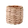 Servettringar 12st Bambu halm för bröllopsbordsdekoration Hållare handduksmiddag