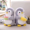 1PCS 25/45cm Creative Hing Fruit Plush Stuffed Toys Kawaii Software Couple Doll Kids Toy Home Decor 210918