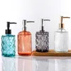 Portable Glass Hand Liquid Soap Dispenser Pump Shampoo Bottle Shower Gel Storage Box Kitchen Sink Bathroom Accessories Set NEW