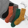 Mix kleur casual letter sokken vrouwen meisje letters sok mode hosiery voor gift party hoge kwaliteit groothandelsprijs