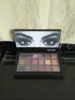 18 Color Rose Gold Eyeshadow Makeup Palette Matte Shimmery Metallic Finish Natural long-wearing Pressed Eye Pigmented Shadow Palettes Free UPS