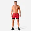 M16o Hommes Shorts Double Couche Été Crazy Muscle Course à Pied Fitness Cyclisme Randonnée Camping Volley-Ball Skateboard Maille Séchage Rapide Lâche Polyester Moyen Wa