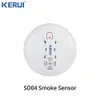 Keru iK52 Wifi GSM Alarm APP Control Security System Burglar Intruder kit Door open reminder Smoke Sensor
