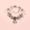 Strands bracelet high quality Heart Glass Beads Dream Catcher silver alloy jewelry