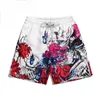 Man Summer Short Floral Printing Beach Breathable Quick Dry Loose Casual Style 210629