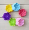 200pcs/lot 5cm Begonia flowers Shaped Silicone Molds DIY Cake Decorating Tools DH980