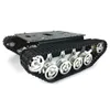 TS100 Tank Chassis Stoßdämpfer Metallroboter Auto DIY Kit für Arduino Uno R3 Intelligent Crawler