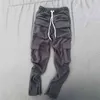 Pantaloni da uomo caldi in pile per streetwear autunno inverno Pantaloni da tuta da uomo Pantaloni da lavoro da jogging all'aperto 211112