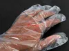 5000個の使い捨て可能なプラスチックグローブPe手袋透明24.5 * 13.5cmの洗浄園芸家のレストラン