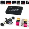 All-in-One Card Reader USB 2.0 /Micro USB SD /TF Adapter U Disk Laptop Labstories بطاقة ذاكرة ذاكرة ذكية