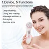 306C Beauty Machine 5 I 1 RF EMS LED Mesoterapi Skin Care Tool Pon Rejuvenation Anti-Aging Lift Face Massager 220216