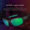 Gafas de sol polarizadas clásicas de la marca Carfia para hombres, gafas de sol deportivas para exteriores, gafas de sol cuadradas de diseño envolvente, lentes de espejo masculino eyew229j