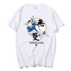 Męskie koszulki 2022 Funny Print Tshirt Mężczyźni Summer O-Neck Weekend Moda Casual Rysunek Top Streetwear Harajuku T-shirt