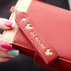 여성 지갑 패션 PU 가죽 디자인 Purse 2021 동전 포켓 Carteras Mujer 용 지퍼 HASP