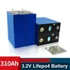 3.2 V 310AH LIFEPO4 Piller Elektrikli Araç RV Güneş Depolama Sistemi Meyilli için 12V 24 V 300AH Şarj Edilebilir Pil içine birleştirilebilir