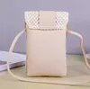 Shoulder Bags 2022 Spring And Summer Straw Woven Mobile Bag Ladies Messenger Coin Purse