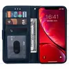 カードスロットフォトフレームジッパーキックスタンドと財布のPUレザーの携帯電話ケースパウチiPhone 12 11 PRO MAX XS XR 6 7 Plus Samsung S20 Ultra Note 20ケースカバー