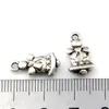 100Pcs Antique Silver Alloy Mix Christmas Bell Charms Pendants For Jewelry Making Bracelet Necklace DIY Findings A6492255181